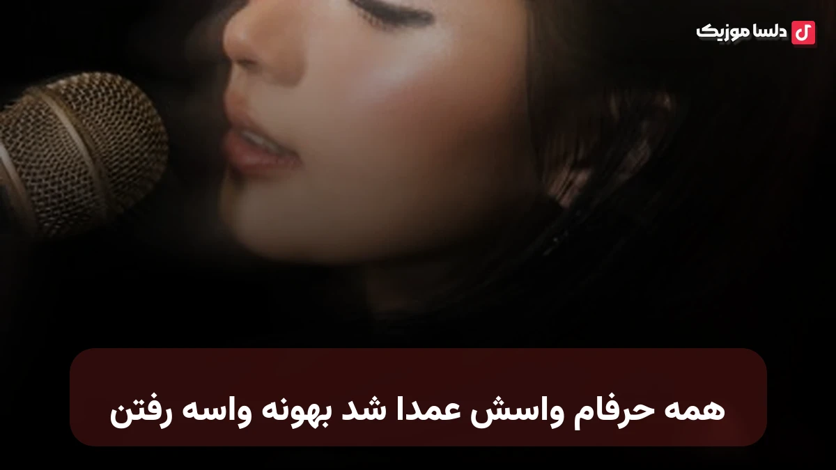 همه حرفام واسش عمدا شد بهونه واسه رفتن صدای زن